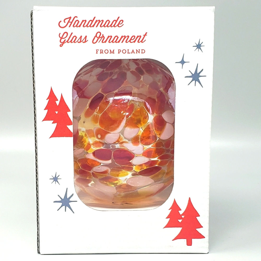 Zorza Handmade Glass Christmas Ornaments